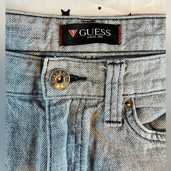 GUESS Jeans. Only worn a few times. Straight legged, no rips, no distress. - Picture 6 of 8